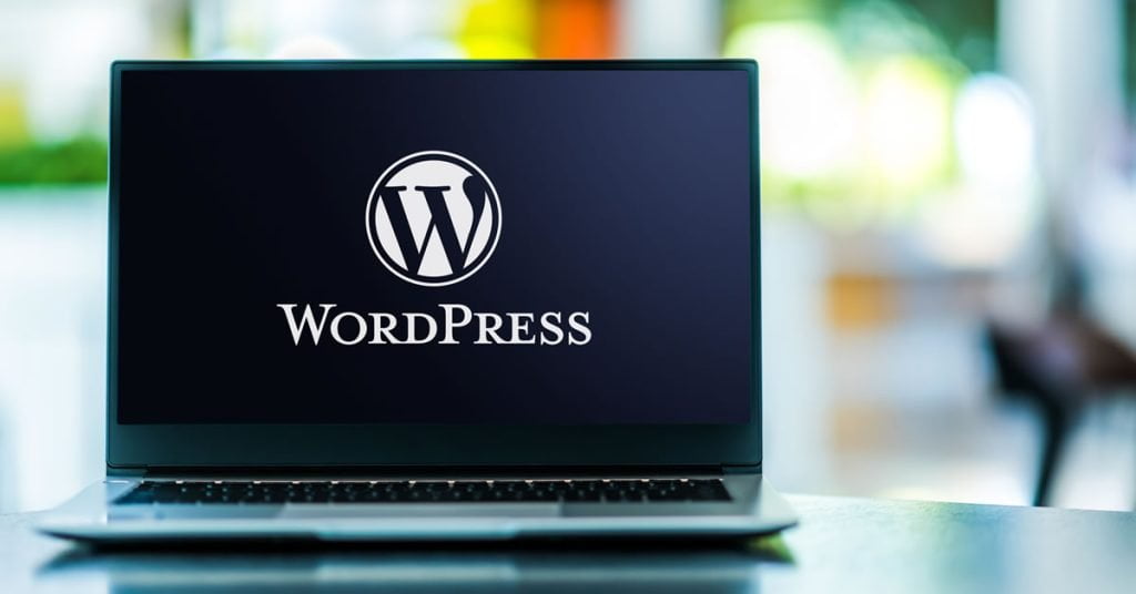 Updating a website is easy with WordPress.