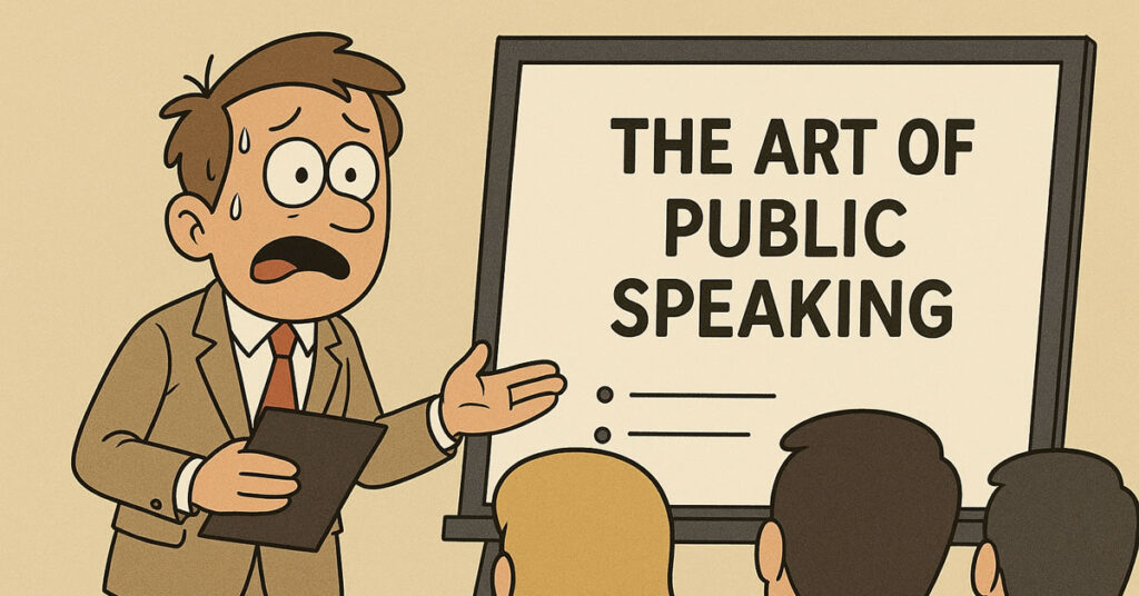 Why You Should Be Speaking in Public (by someone who did it and didn’t die)